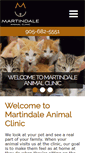 Mobile Screenshot of martindaleanimalclinic.com